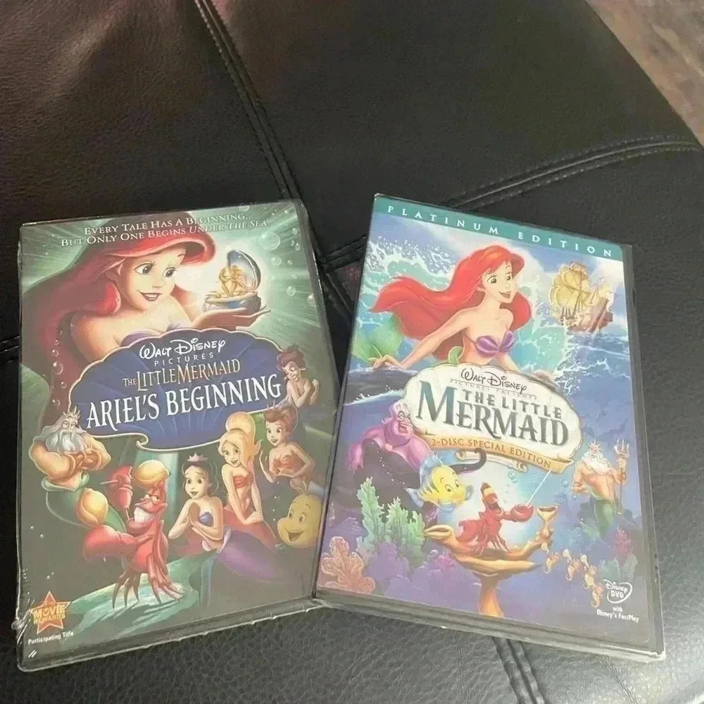 Disney little mermaid dvds